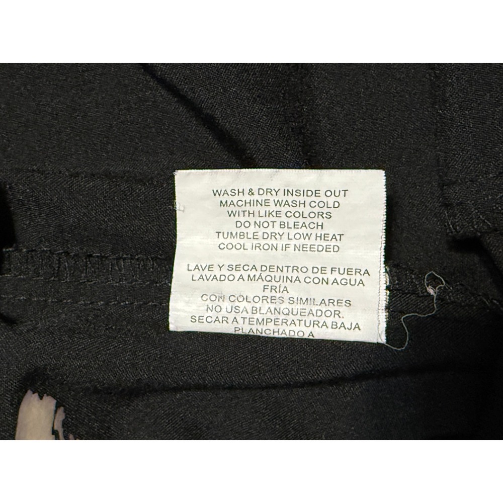 Elite Med Performance Pants Women Size Large Black Jogger Cargo Pockets - Picture 6 of 10